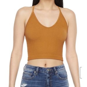 Women's Crop Top XL Bronze